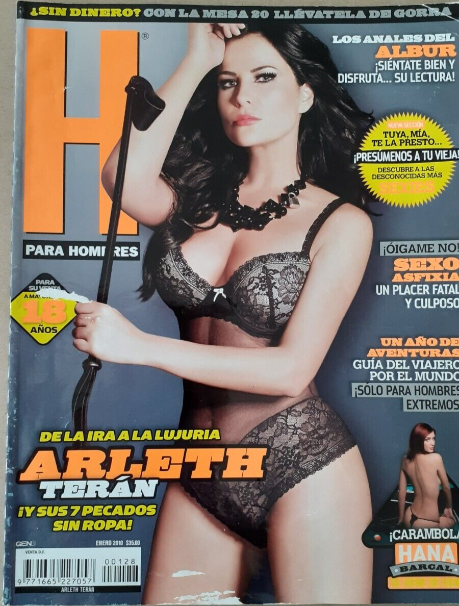 H-MAGAZINE-ARLETH TERAN-ENERO 2010--MEXICO MAGAZINE-H PARA HOMBRES | eBay