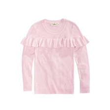 Pink Republic Ruffle Sweater, Girls size 7/8