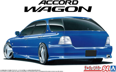 Aoshima 1/24 HONDA ACCORD Wagon 1996 TUNED #94 Plastic Model Kit