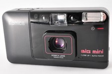 Near MINT Konica Big Mini A4 Black Point Shoot 35mm Film Camera JAPAN 31