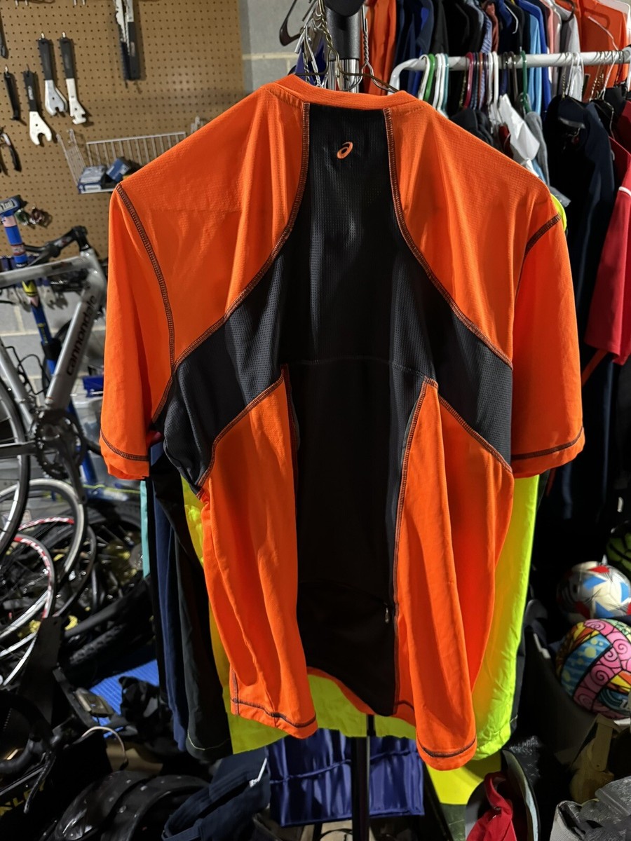 asics “ASICS bike team” Cycling Jersey S ASICS Cycling Jersey Men Large Vintage Road Bike Fixie