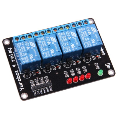 4-Kanal Relais 5V 10A mit Optokoppler für Arduino Modul Channel Relay