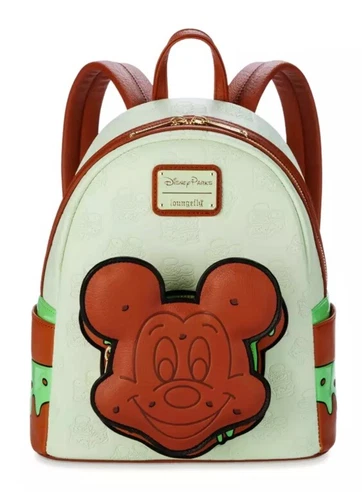 Disney Parks Eats Mickey Ice Cream Sandwich Backpack Mint Loungefly Chip New