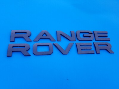 03 04 05 06 07 08 09 10 11 12 LAND ROVER RANGE REAR FRONT EMBLEM BADGE ...