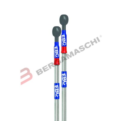 GEFLECHT BREMSSCHLÄUCHE VORNE FÜR MOTORRAD HONDA DOMINATOR 650 88>96 EBC NX650