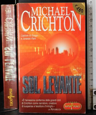 SOL LEVANTE. MICHAEL CRICHTON. SUPERPOCKET.
