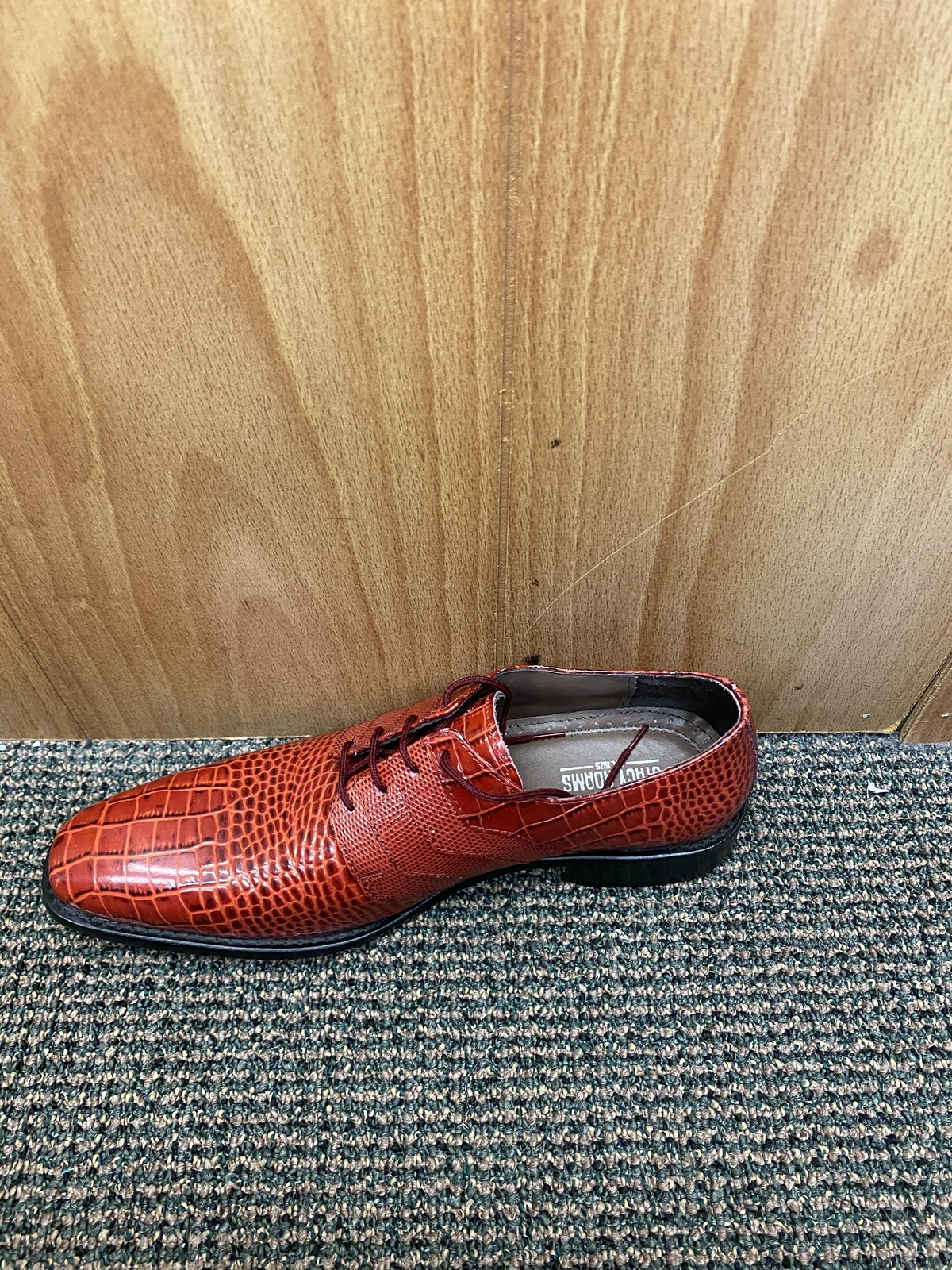 Stacy Adams Red Leather Dress Shoes | eBay
