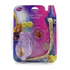 DISNEY RAPUNZEL SPIELSET / Neu Verföhnt Mädchen Kinder Zopf Tasche Kamm Spiegel