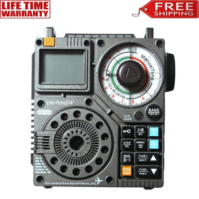 HRD-A320 Air Band Radio FM/VHF/MW/SW/WB Multi-band Radio/BT/Music Play Radio
