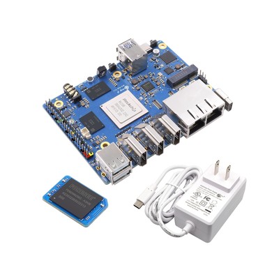 5 Plus 16G with 256GB eMMC Module RK3588 8 Core 64 Bit Single Board Computer,...