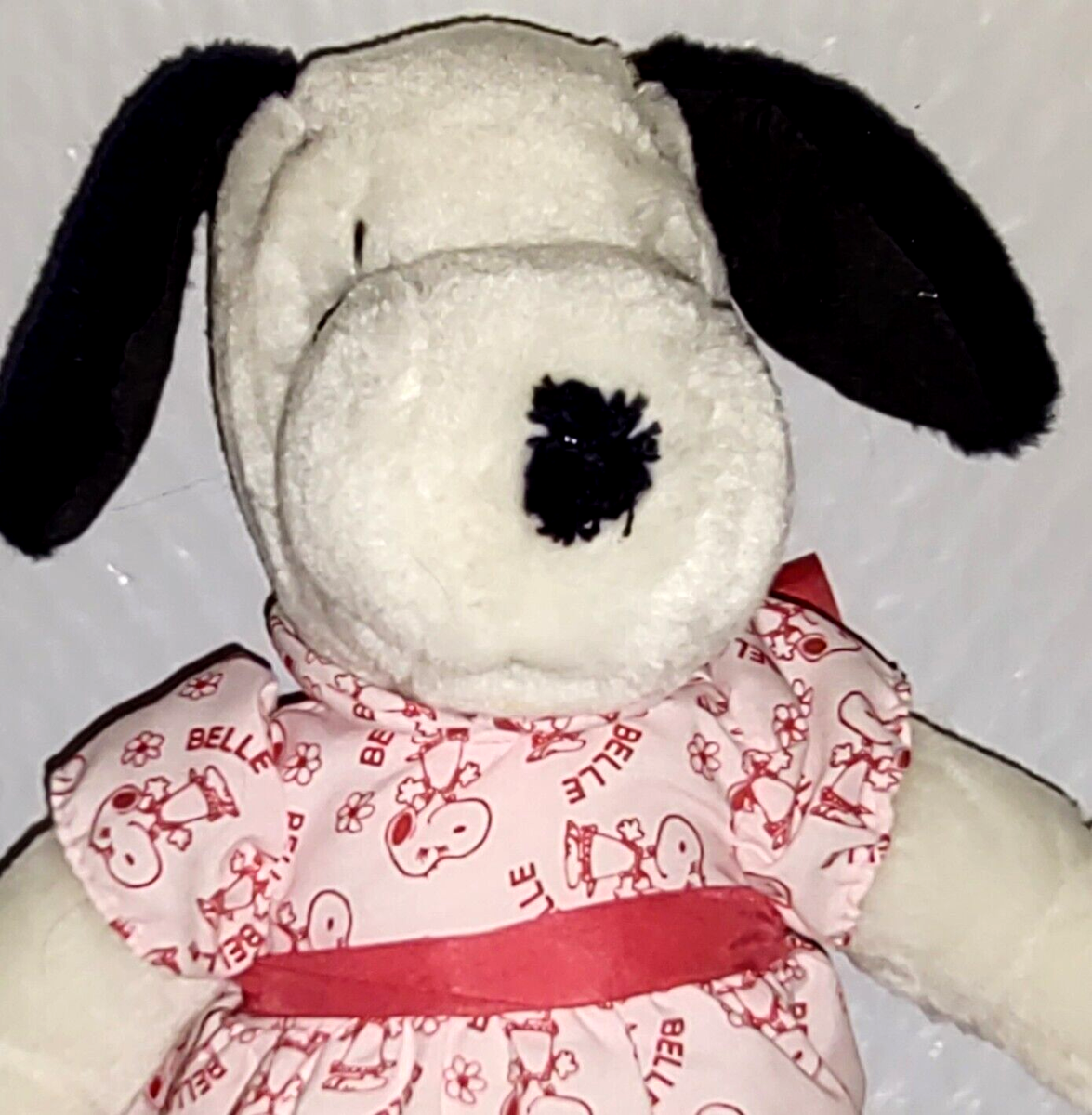Determined Productions Peanuts BELLE Snoopy's Sister Dog White Fur