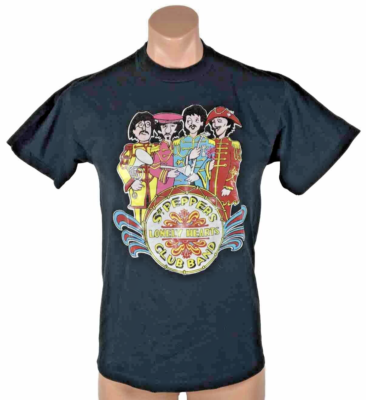 Vintage 80s THE BEATLES SGT PEPPER'S LONELY HEARTS CLUB BAND APPLE