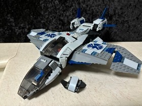 Lego Marvel Marvel Super Heroes Quinjet Aerial Battle. #6869 Ship Build Only