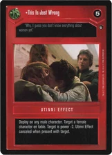 Star Wars CCG Hoth BB This Is Just Wrong