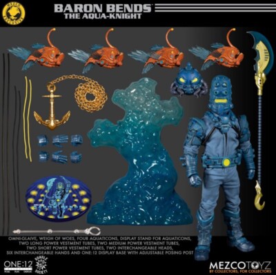 Mezco One:12 Baron Bends and The Aquaticons Action Figure