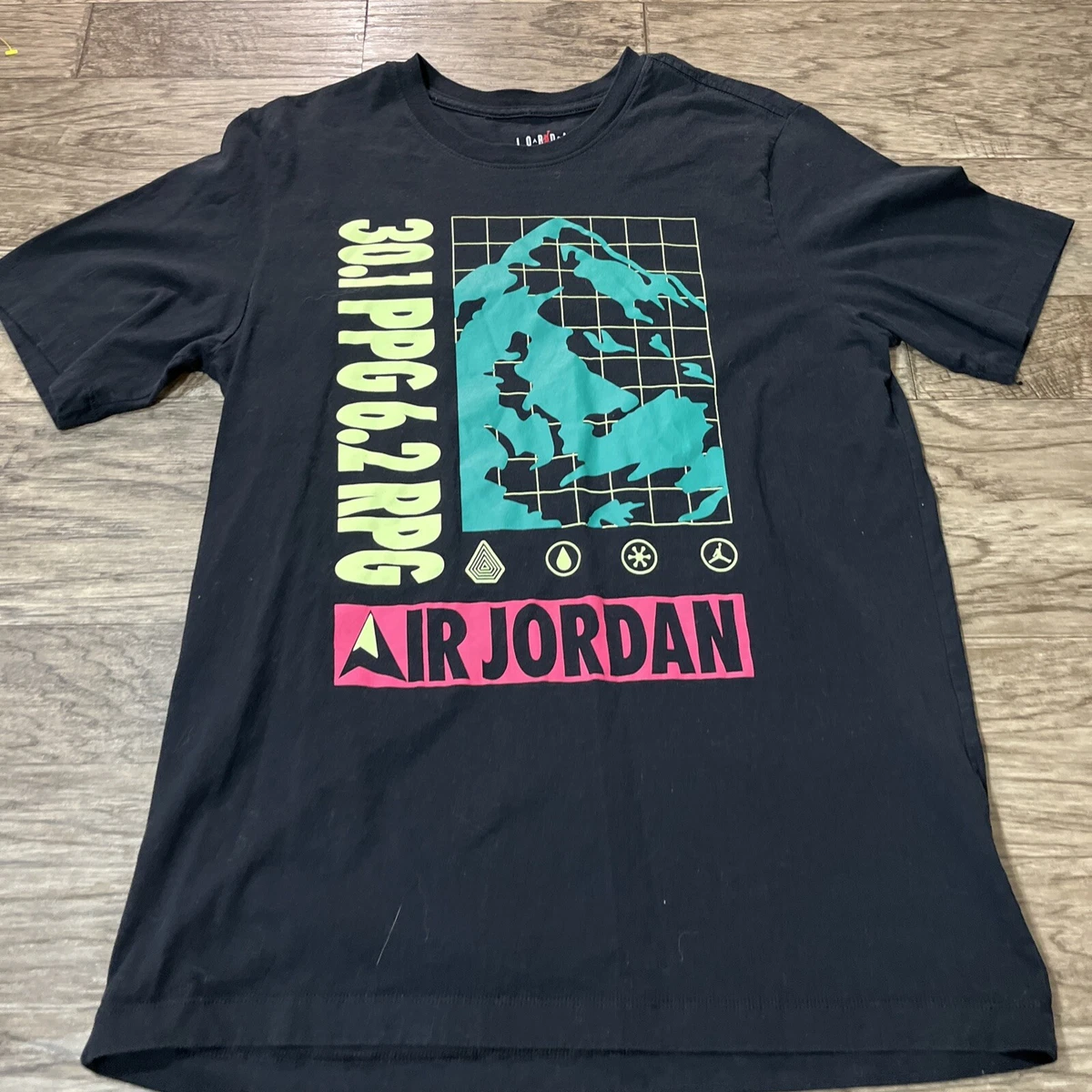 Diez Palabra Poderoso Nike Air Jordan 30.1 PPG 6.2 RPG T-Shirt Tee Men&#039;s Size Medium | eBay