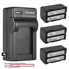 Kastar Battery AC Wall Charger for Sokkia BDC70 BLI-SRX1 SDL30 SDL50 CDC68