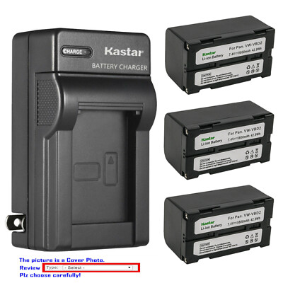 Kastar Battery AC Wall Charger for Sokkia BDC70 BLI-SRX1 SDL30 SDL50 CDC68