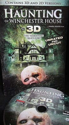 Haunting of Winchester House NEW! DVD,3D & 2D Version, True, Thriller,Widescreen