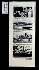 1937 Sinclair Motor Oils Boating John Boles Doris Nolan Vintage Print Ad 32426