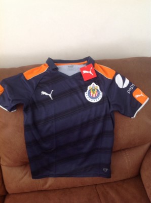 puma chivas de guadalajara mexico soccer jersey NWT size XL youth