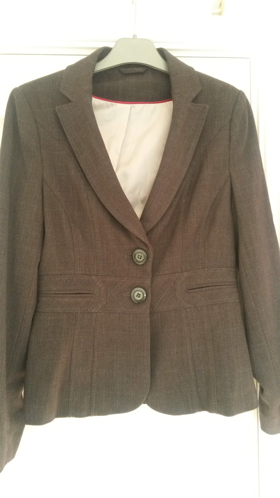 F Tesco dark grey blazer jacket size 