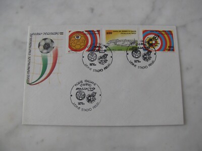 SOUTH KOREA - SPAIN 1 - 3 FIFA World Cup 1990 Commemorative Envelope