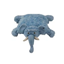 Zoobies Ellema Elephant Lovey Baby Blue Plush Blanky 3-in-1 Toy Blanket Pillow