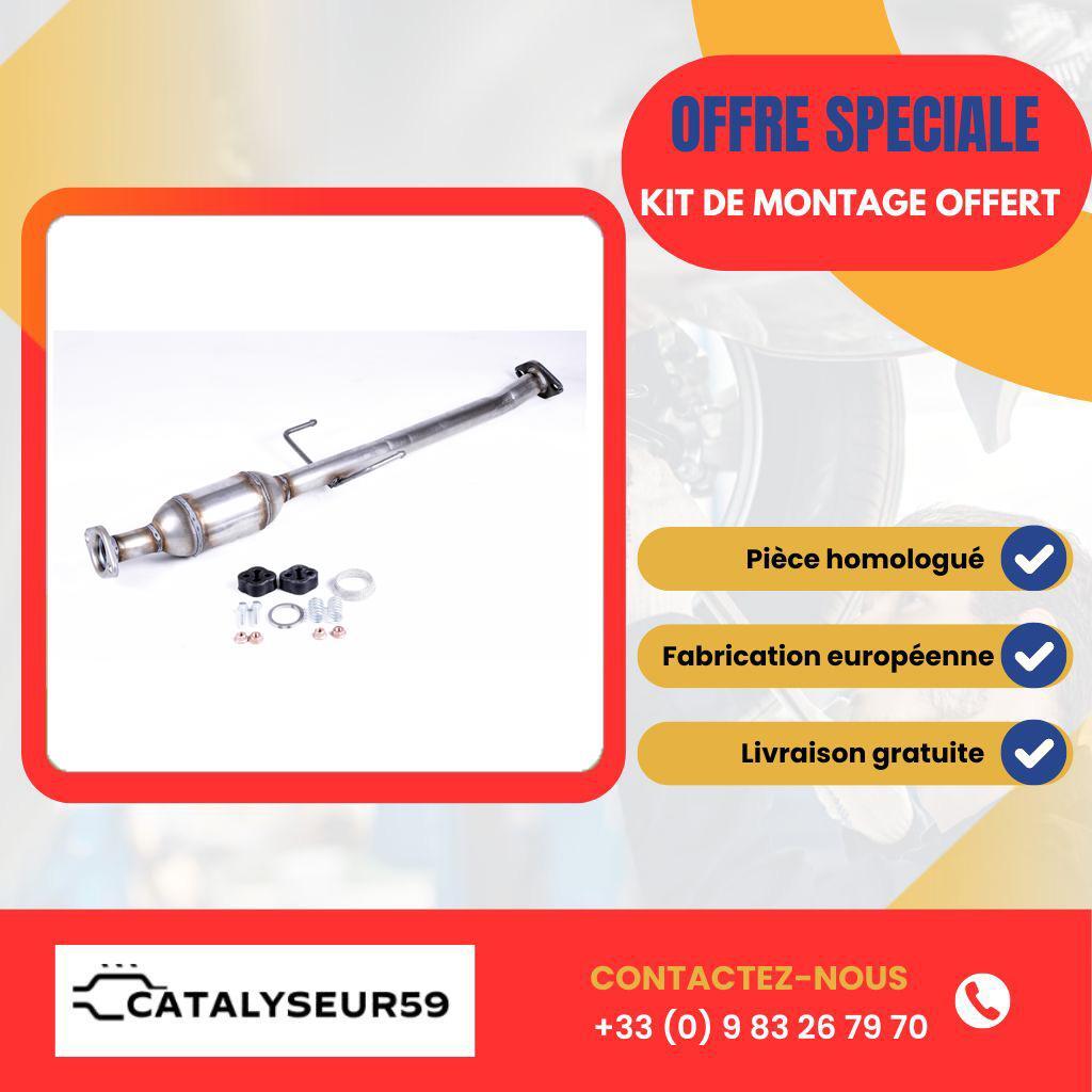 Catalyseur Mazda 323 F haute performance en acier pour restaurer la puissance de votre essence
