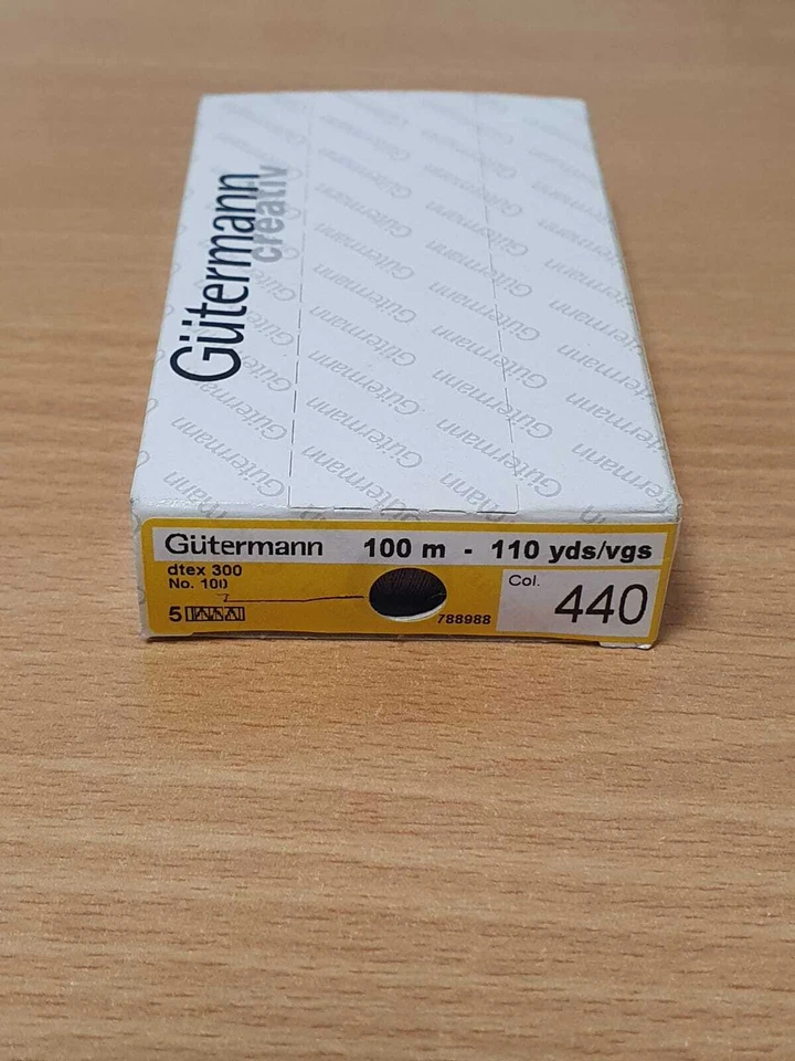 5 x Gutermann Sew-All Thread 100m Reels Polyester 440 Iced Plum SK028 CC 10 - Image 4 of 4