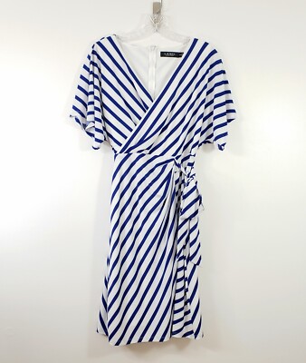 ralph lauren chevron jersey dress