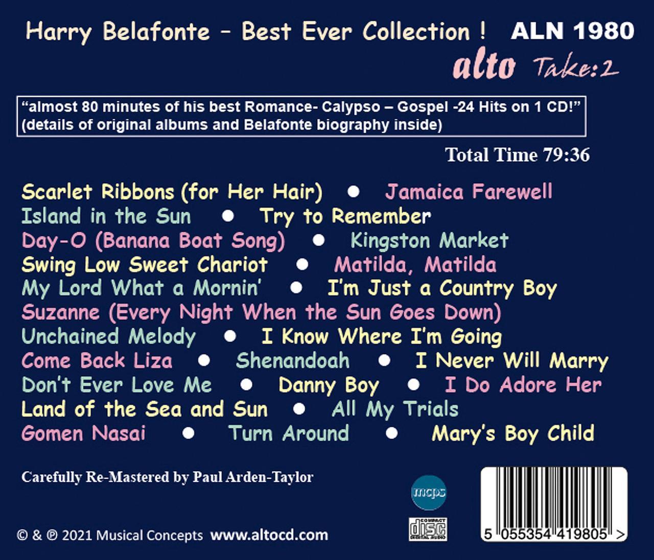 Thumbnail - Harry Belafonte - Best Ever Collection Harry Belafonte - Hörbuch