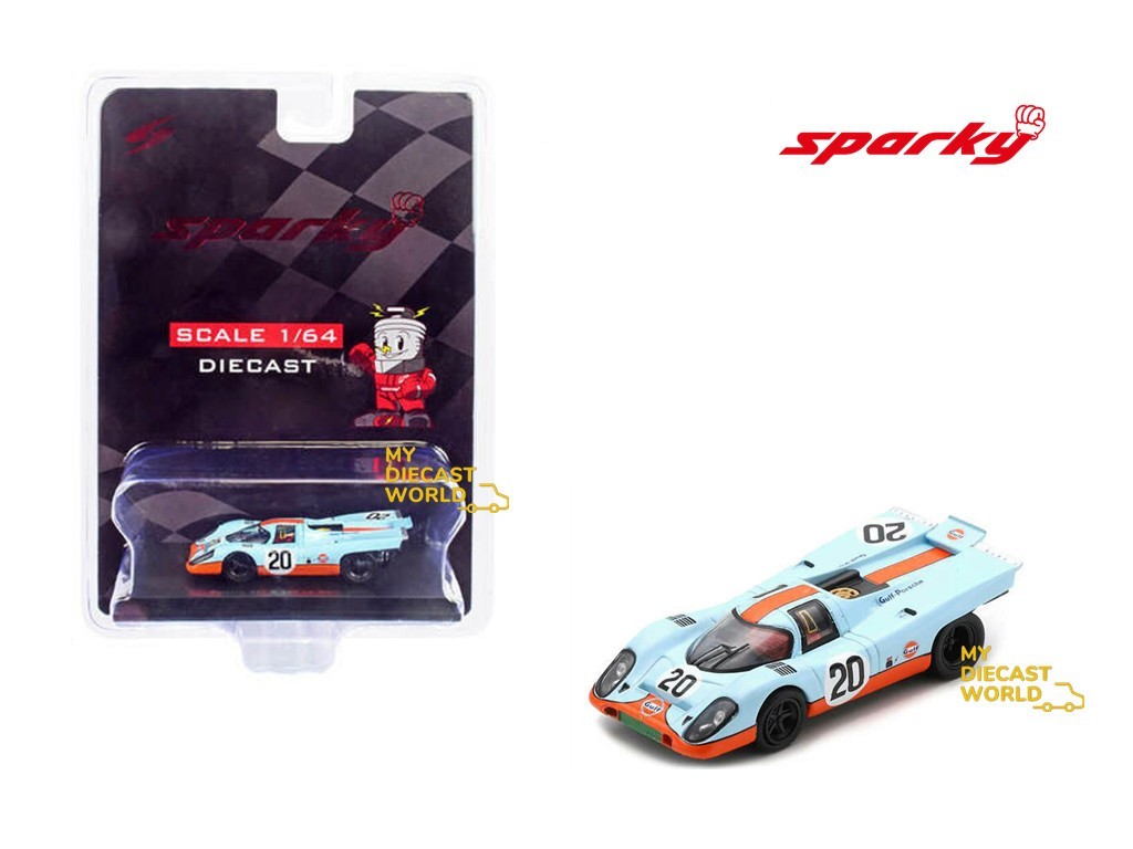 1/64 Sparky Porsche 917 K No.20 24H Le Mans 1970 B. Redman Gulf