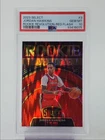 2023 Panini Select Basketball Red Flash Jordan Hawkins #3 PSA 10