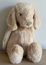 Jellycat Bashful Luxe Puppy Orlando Huge Big 51cm Golden Sparkly Nose Rare New