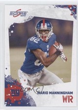 2010 Score Mario Manningham #195 1u7