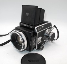*N.MINT++* ROLLEIFLEX SL66 MEDIUM FORMAT CAMERA W/ZEISS 80MM F/2.8 LENS & BACK