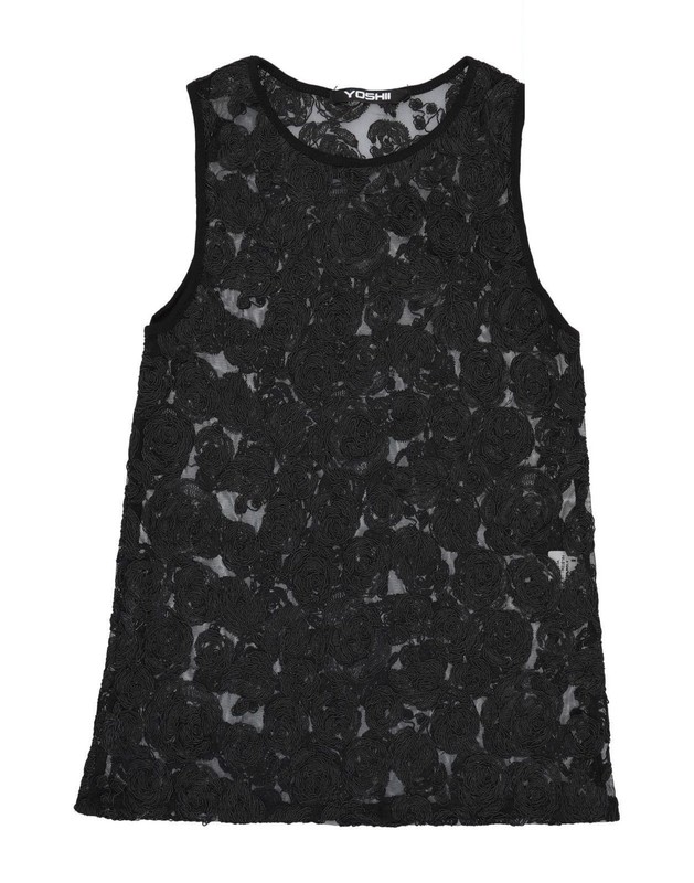 Yoshii sheer Lace dress Embroidered or bathing suit cover  4T 4 years old girl