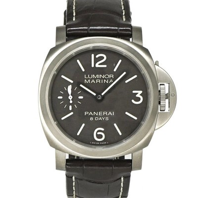 PANERAI Luminor Marina 8 Days PAM00564 schwarz gebrauchte Herrenuhr #121117