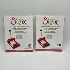 Two (2) New Sizzix Standard Cutting Pads for Original Red Machine No. 654557 NIP