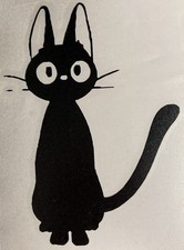 Totoro Ghibli My Neighbor anime black CAT die cut vinyl decal sticker window