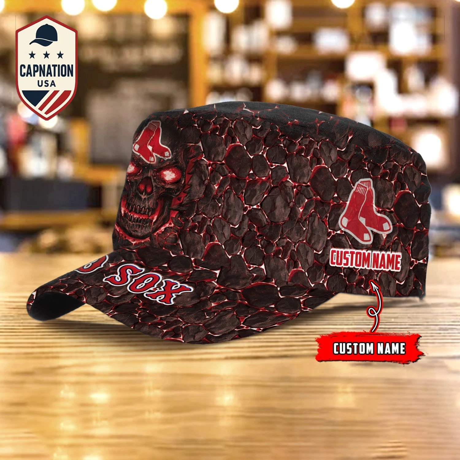 Boston-Red Sox-Military Cap
