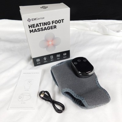 EMSense Pulsating Heat Foot & Nerve Relaxing Neuropathy Massager Therapy New