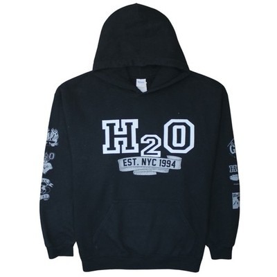 Gildan Herren Schwarz H2O 2019 Tour Pullover Hoodie Gr. L