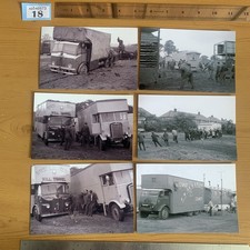 Fairground History: Pat Collin's 6 Old Images Photo Of Lorry People Moving Off