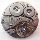 ANTIQUE 16s WALTHAM CRESCENT STREET 21 JEWEL 21J OPEN FACE POCKET WATCH MOVEMENT