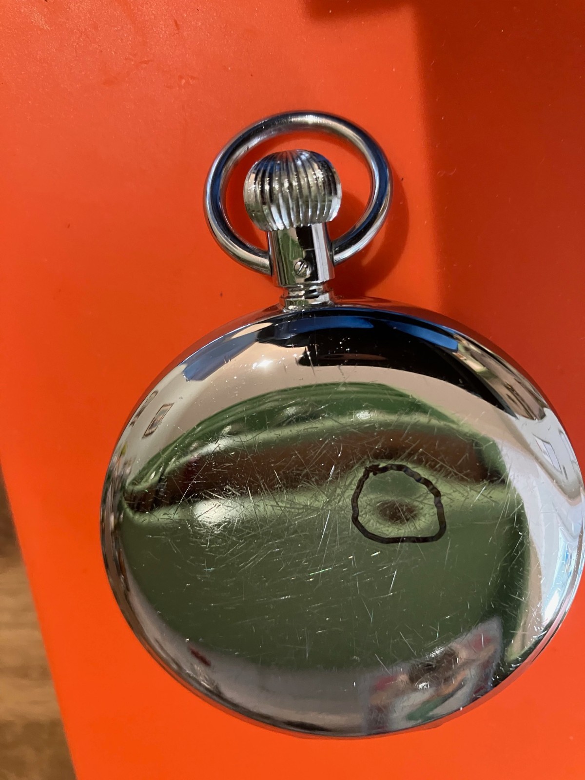 Vintage Minerva Giant Track Master Timer Tenth Second Stopwatch 7 Jewels #140-L