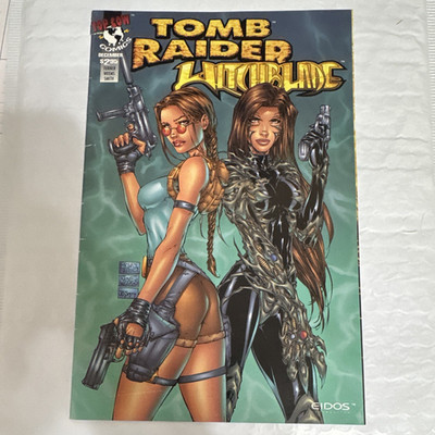 Top Cow Tomb Raider/Witchblade #1 Lara Croft Michael Turner Cover 1997