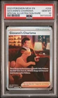 2023 POKEMON MEW EN-151 SPECIAL ILLUSTRATION RARE GIOVANNI'S CHARISMA PSA 10