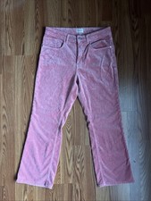 Pilcro Anthropologie The Yaya Pink Corduroy Pants 32